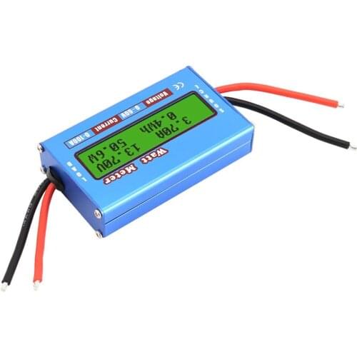 Digital Monitor LCD Watt Meter 60V/100A DC Ammeter RC Battery Power Amp Analyzer EM88