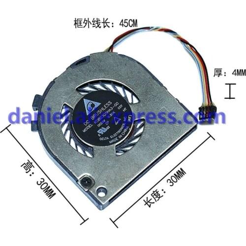 DELTA KDB0305HA3-00 30105V 0.50A Unmanned Aerial Vehicle Laptop Computer Cooling Fan