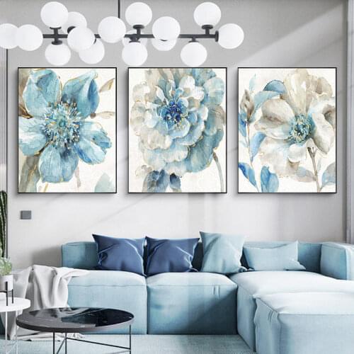 EECAMAIL DIY Modern Triptych Full Diamond Painting American Style Elegant Diamond Embroidery Home Decora Painting No Frame