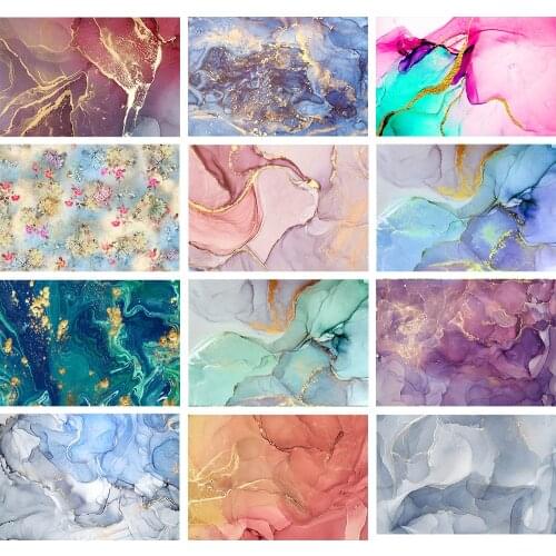 Photography Table Backdrop Floor Abstract Texture Marble Pattern Phone Photo Newborn Baby Background For Studio Photocall