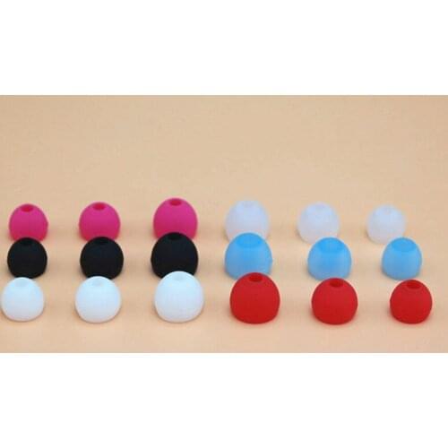 Aipinchun 300Pairs 3.8mm Silicone Bullet Earbuds Eartips Earplugs Cushion Replacement Ear Covers Tips Buds For in-ear Earphone