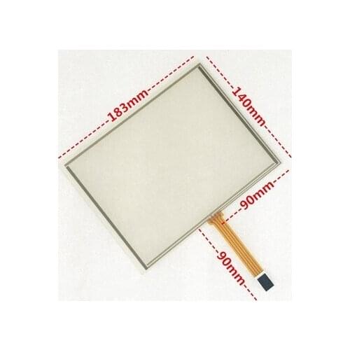 New 8 inch resistive touch screen 183*140 wire resistance type industrial touch screen 183mm*140mm