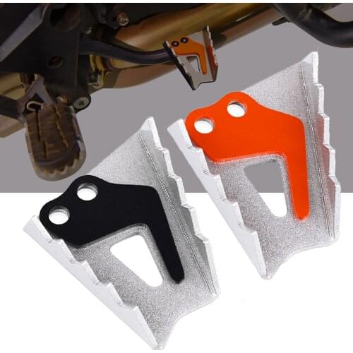 Foot Brake Lever Pedal Enlarge Extension Rear Brake Peg Pad Extender For 790 Adventure /S/R 690 Enduro 1050 1290 Super Adventure