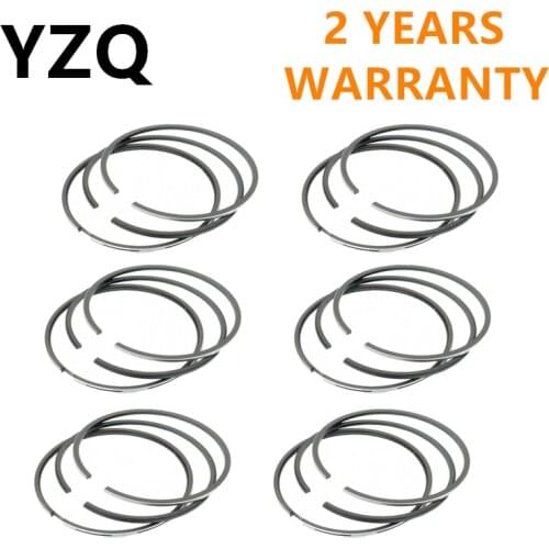 022198151 6/Set Piston Ring For Audi Q7 Porsche Cayenne VW Volkswagen Touareg Eos Phaeton 3.2L 84.00mm 1.2/1.5/2.0 022198151B