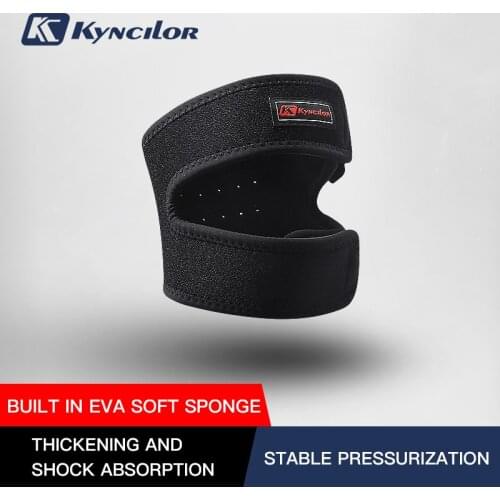 ARBOT Adjustable Double Buckle Knee Sport Support Patella Guard Belt Strap Brace Running Basketball Football Protective gear