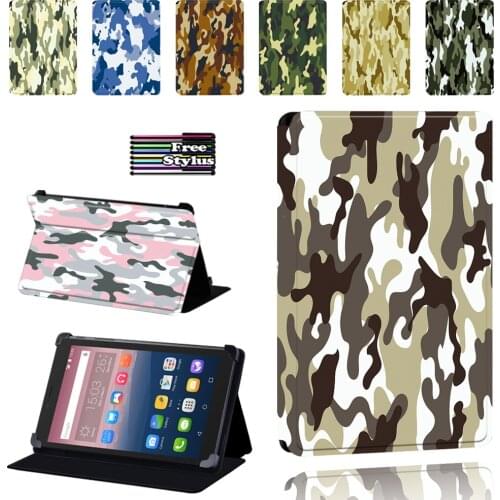 Fold Stand Tablet Cover for Alcatel OneTouch Pixi 3 7"/8"/10"/Pixi 4 7" Leather Flip Cover Tablet Case