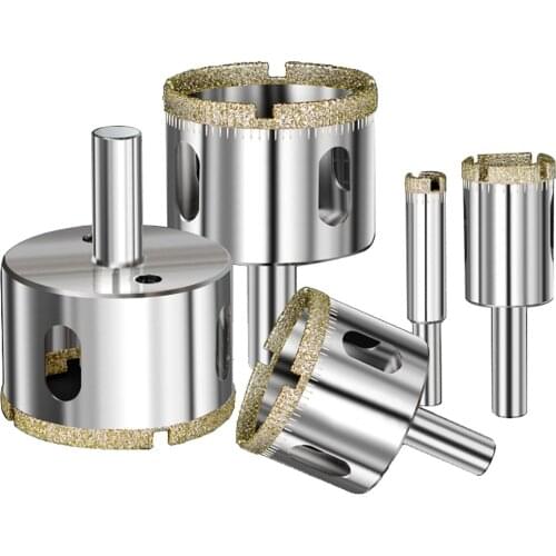 1PCS Diamond Holesaw 3-200mm Drill Bit Hole Saw Cutter for Glass Tile Marble Granite