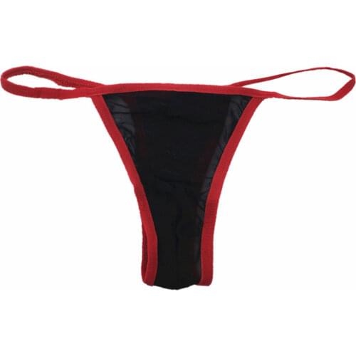 Transparent Backless G-Strings Mens Sexy Underwear Briefs Thongs Jockstraps Bikini Mens Underwear Mesh High Elastic Panties A50