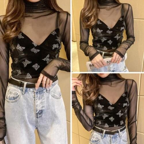 2021 New Summer Women Sexy Vest Printing Backless Deep V Neck Navel Exposed Top for Night Club