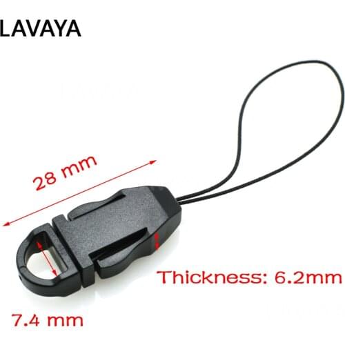 1pcs Webbing Size 8mm Detachable Buckle For Lanyard Worker Tag ID Card Holder Lanyard Accessories Mobile phone buckle
