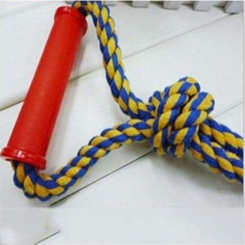 1 Piece Dog Training Products Dog Rope Toys Chew Cotton Rope Toys Pet Chew Rope Toys Harmless With Double Festival Style