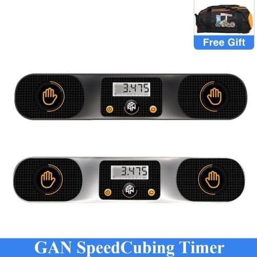 2021 Newest GAN Timer Professional Time Counter SpeedCubing Smart Timer GAN Cube Mat GAN timer mat GAN Bluetooth with Bags