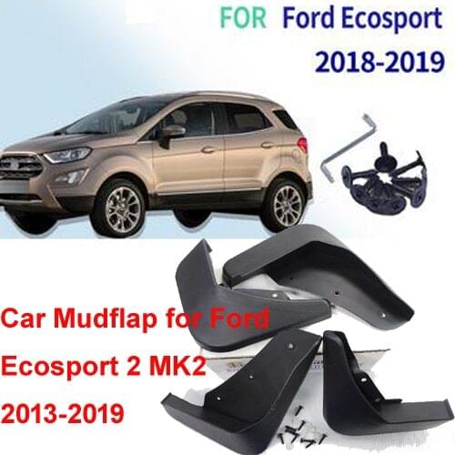 Car Mudflap for Ford Ecosport 2 MK2 2013~2020 Fender Mud Guard Splash Flaps Mudguard Accessories 2014 2015 2016 2017 2018 2019