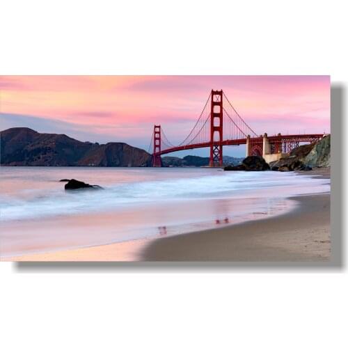 TAKE PIPE BOY Desktop On Wall Office City Red US London Golden Gate Bridge Decorative poster