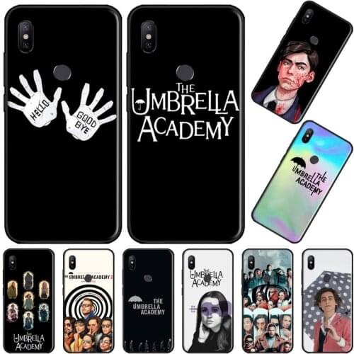 New TV The Umbrella Academy logo coque shell Phone Case For Xiaomi Mi A1 A2 5 6 6PLUS 8 9 SE Lite MIX 2 2S MAX 2 3 Pocophone F1
