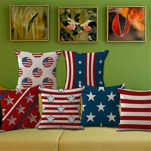 Decorative throw pillow case cover geometric wave Pentagram cushion cover for sofa office chair 17.7"x17.7" cojines