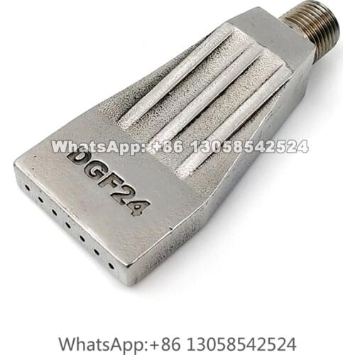 SS 1/8" DGF24 Wind Jet Air Spray Nozzle, High Quality Stainless Steel 7 Holes Type Wind Jet Air Compress Spray Nozzle