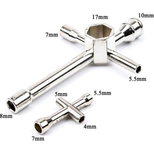 HSP 80129 Cross Wrenches Maintenance tools 4mm 5 5.5 7mm / 5.5mm 7mm 8mm 10mm 17mm For RC Model Car HSP 94123 94122 94111 94188