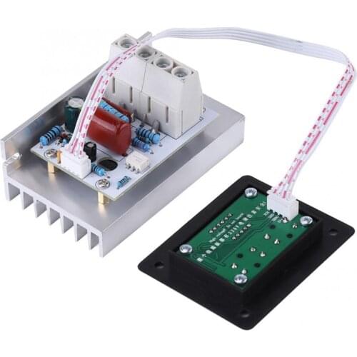 10000W SCR Controller Digital Voltage Regulator Speed Control Dimmer Thermostat AC 220V 80A