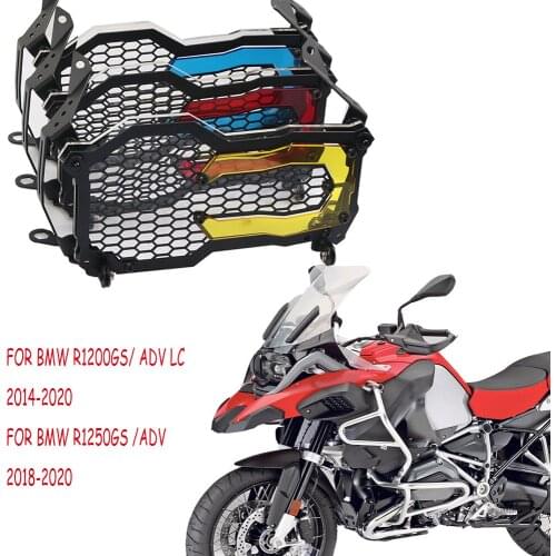 Motorcycle Headlight Headlamp Mount Guard Protection Cover Grille For BMW R1200GS ADV LC 2014-2020 For BMW R1250GS ADV 2018-2020