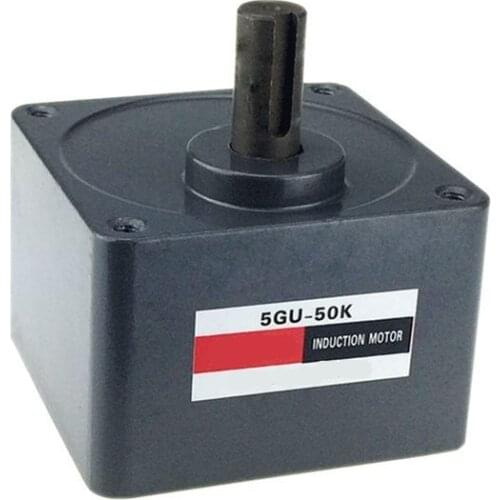 Gearbox Micro-Reducer 120W 5GU- Ratio K Quality Steel Heat Treatment 90X90mm Size