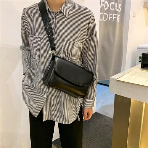 Textured handbag 2021 summer new bag solid color one-shoulder diagonal small square bag