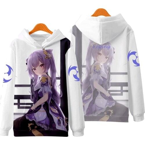 Hot Game Genshin Impact 3D Print Mode Hoodies Sweatshirts Trui Unisex Harajuku Casual Long Sleeves Regular Streetwear Clothes