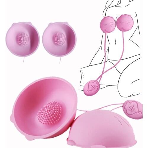 Nipple Sucker Vibrator Sex Toys for Woman Breast Massager Clitoris Stimulator Nipple Pump USB Charging Waterproof Adult Products