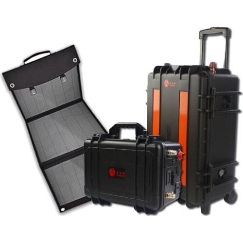 Waterproof 110v 1000w portable solar power system for Home