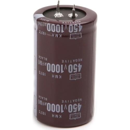 High Frequency 450V 1000uF Aluminum Electrolytic Capacitor Volume 35x60