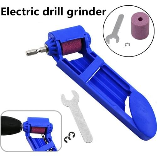 1 set of corundum grinding wheel drill bit sharpener portable drill bit grinding drill bit sharpener tool drill bit accessories