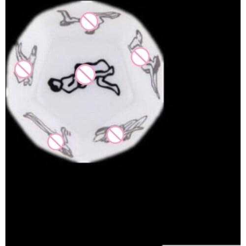 1 PCS Funny Sex Dice 12 Positions Sexy Romance Love Humour Gambling Adult Games Erotic Craps Pipe For Couples