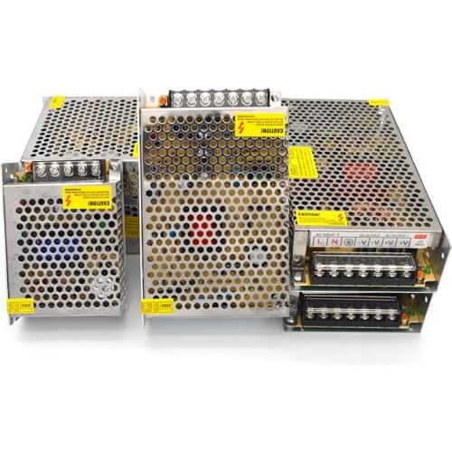 AC Power Supply 9 24 48 Volt Transformer 1A 2A 3A 5A 10A 15A 20A 30A Regulator LED Power Supply Adapter 220V To 9V 24V 48V SMPS