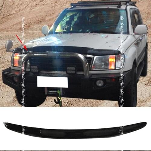 For Toyota Land Cruiser LC100 LJ100 1998-2007 Bug Shield Hood Deflector Guard Bonnet Protector cover Car Accessories