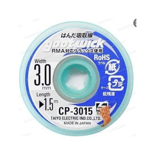 GOOT Wick CP-3015 Desoldering Wick, 20 Meter economical reel Repair Tool Mobile Phone Repair Tools