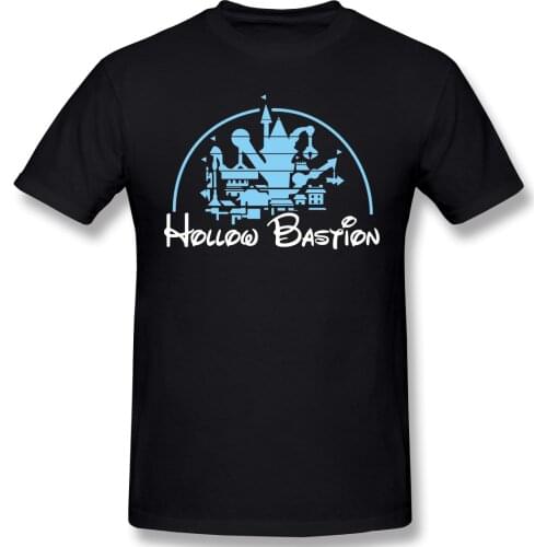Architecture Of A Bastion T-Shirt Funny Tees O Neck 100% Cotton Kingdom Hearts Clothes Humor T Shirt