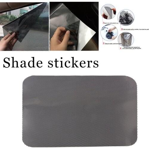 2 PCS Side Window Sun Shade Car Sunshade Stickers Static Sun Protector Car Electrostatic Outlet Sunshade Stickers