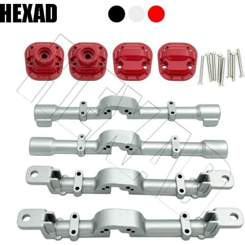Metal Front & Rear Axle Housing Case for MN D90 FJ45 MN99s 1/12 RC Car Upgrade Parts Accessories