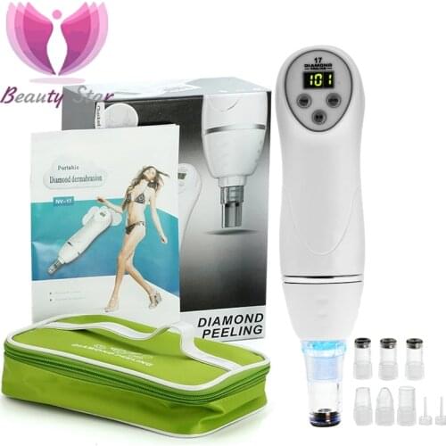 Microdermabrasion Diamond Blackhead Removal Peeling Beauty Machine Skin Peel Diamond Dermabrasion Pore Cleansing