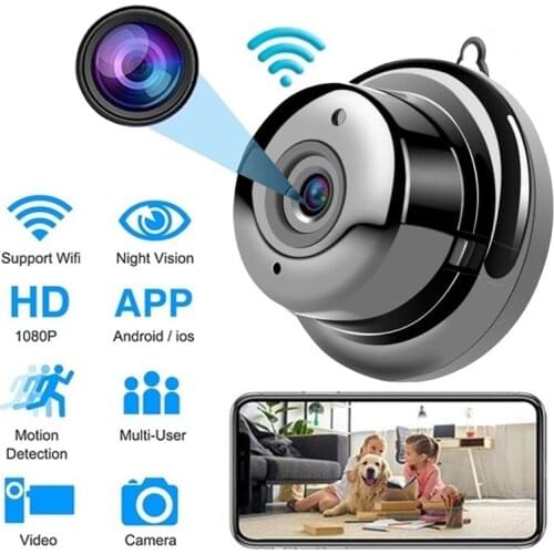 Mini IP Camera Wifi 1080P Full HD Home Security Wireless Small CCTV Infrared Night Vision Motion Detection Cameras V380 APP