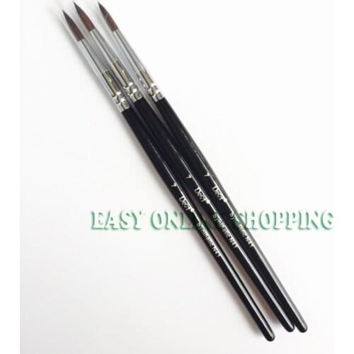 New 3pcs Dental Porcelain Brush Pen 7# Dental Lab Equipment