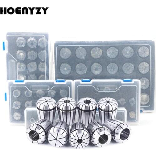 1Set ER11 ER16 ER20 ER25 ER32 ER40 ER Spring Collet Chuck 0.015/0.008mm for CNC Milling Tool Holder Engraving Machine Lathe