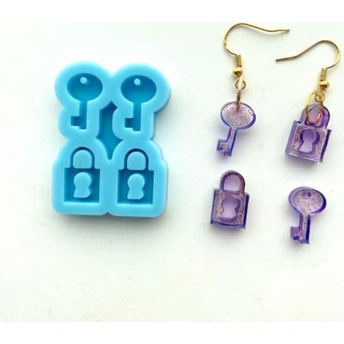 69HB Ear Drop Dangle Pendant Casting Silicone Mould DIY Crafts Jewelry Making Tools Earrings Epoxy Resin Mold