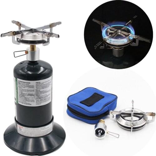 Mini Portable Kerosene Stove Camping Picnic Burner Furnace Durable Camping Cookware Outdoor Portable Supplies Silver Cookware