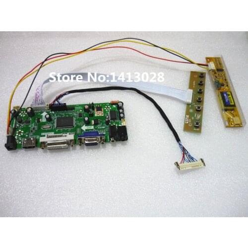 M.NT68676.2A(HDMI+DVI+VGA+Audio) 10.4 inches G104X1-L01 1024*768 LVDS 30 Industrial LCD controller board DIY kits