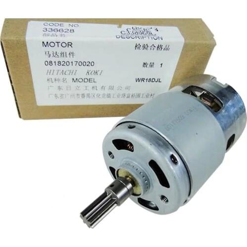 18V DC MOTOR 7 teeth for Hitachi WR18DJL WH18DJL WH18DGL Cordless Impact Wrench Spare Parts Power Tool Accessories