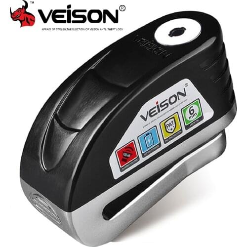 VEISON Motorcycle Lock Waterproof Motorcycle Alarm Bicycle Lock Security Anti Theft Bike Lock Controllable Para Moto Alarma Moto