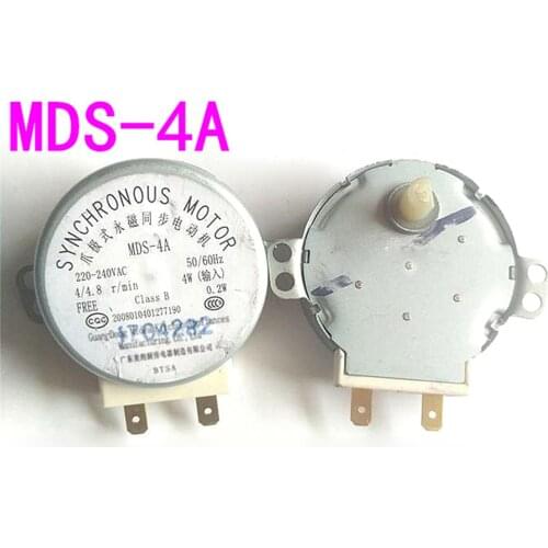For MIDEA Microwave Oven Turntable Motor Synchronous Motor MDS-4A 220V 4W for MIDEA Microwave Oven Repair Parts
