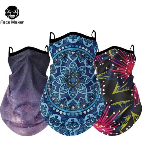 2021 Fashion Colorful Multi-use Face Mask Neck Tube Scarf Biker Cycling Ski Snood Balaclava Bandana Camping Hiking Cycling bib