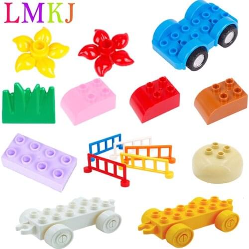 Compatible with Kids Bricks Accessories 6Pcs Big Size Building Blocks Children Toy Educational Learning Toys Diy Bricks Partt